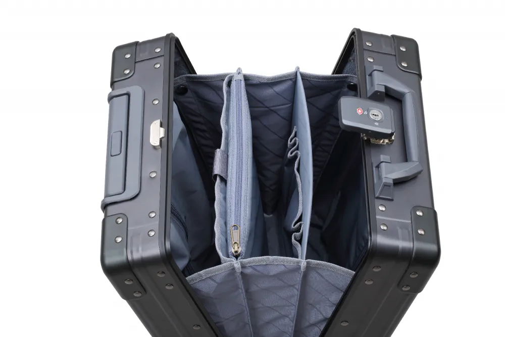 ALEON "Vertical Underseat Carry-On, 32 cm - Onyx" - Your stylish companion for business travels